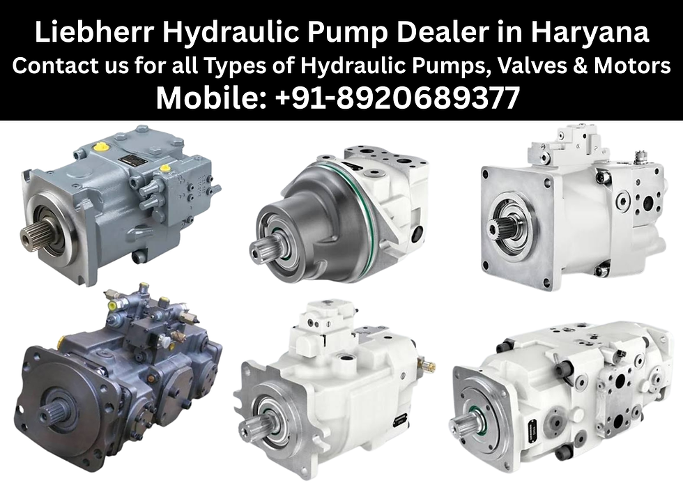 Liebherr Hydraulic Pump Dealer and Supplier in Kerala