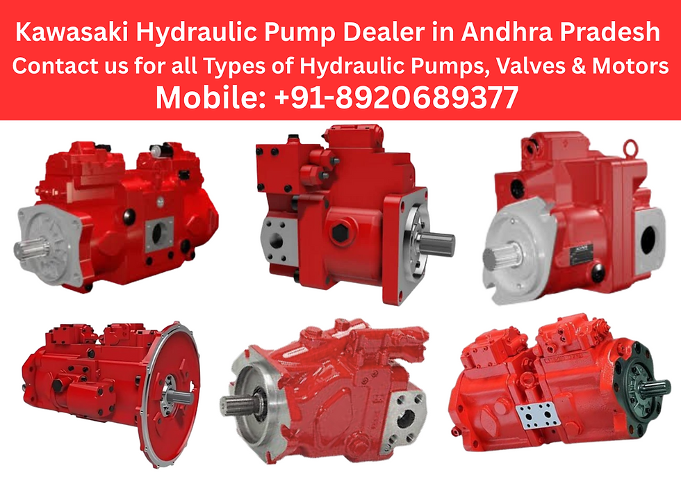 Kawasaki Hydraulic Pump Dealer and Supplier in Andhra Pradesh