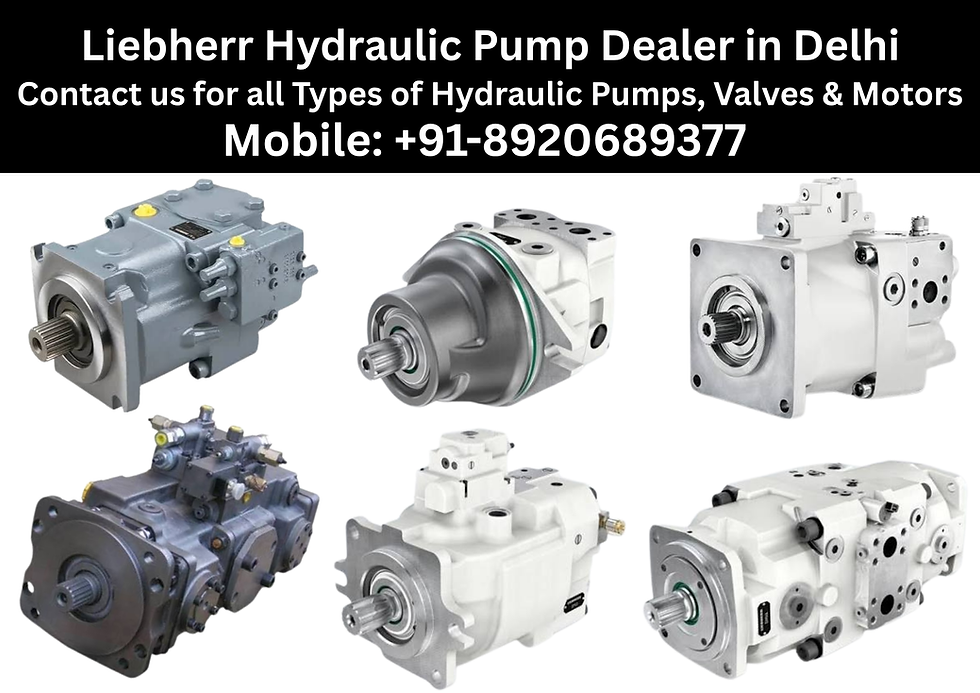 Liebherr Hydraulic Pump Dealer and Supplier in Delhi