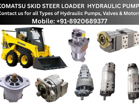 Komatsu Skid Steer Loader Hydraulic Pump Dealer and Supplier