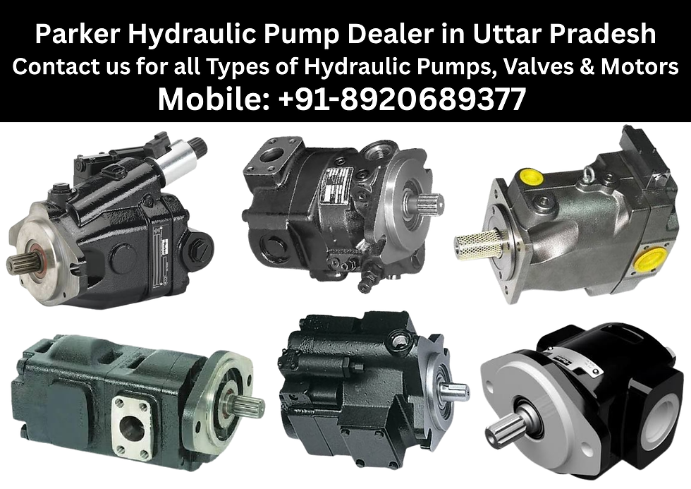 Parker hydraulic pump dealer and Supplier in Uttar Pradesh