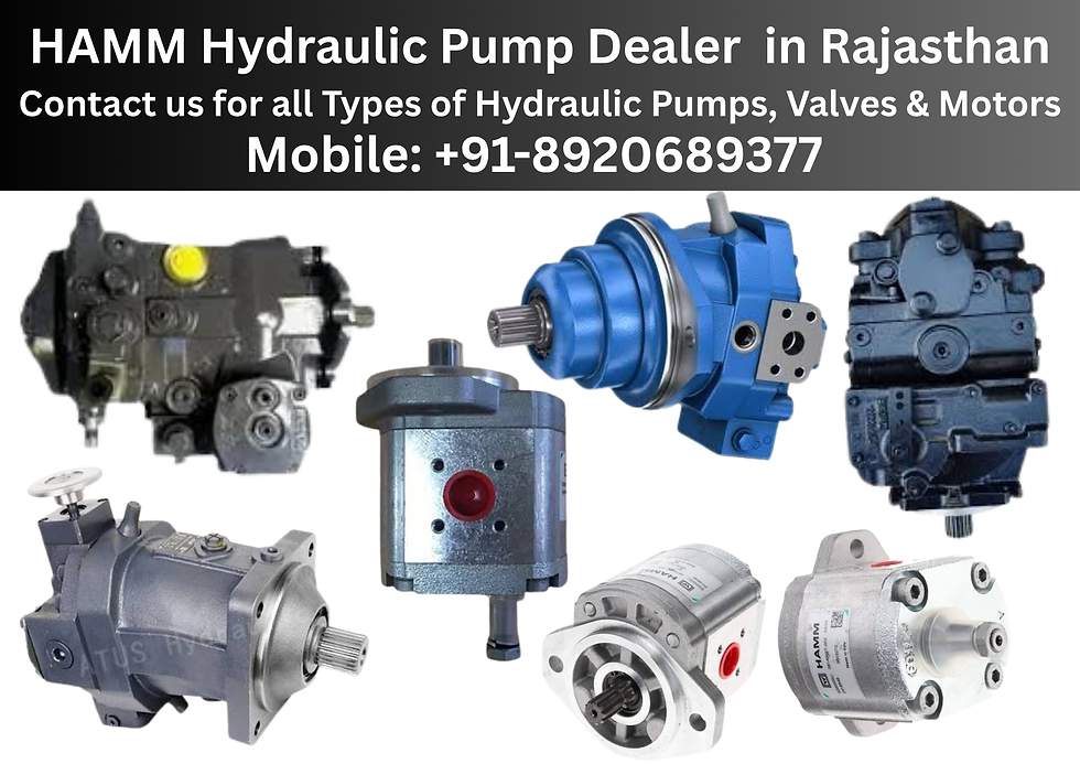 HAMM Hydraulic Pump Dealer and Supplier in Rajasthan