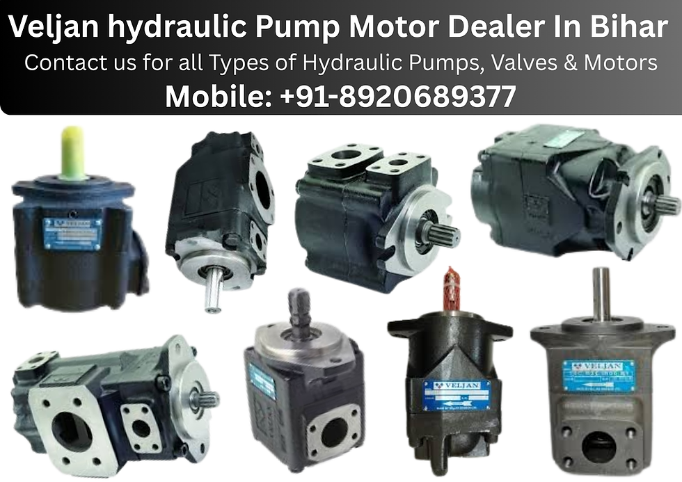 Veljan Hydraulic Pump Motor Dealer Supplier in Bihar