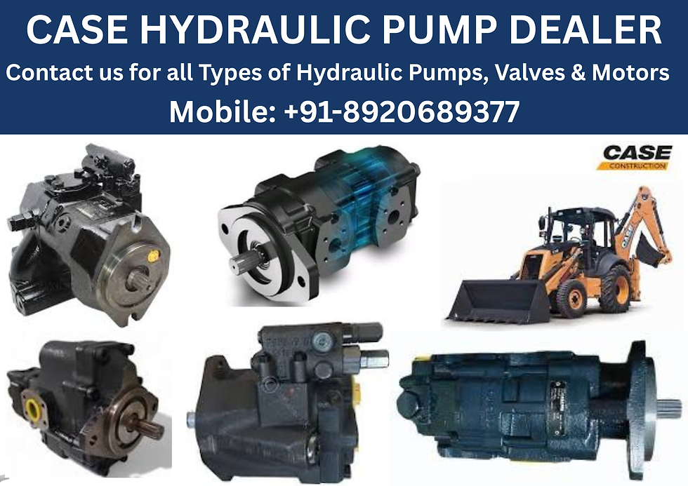 Case Hydraulic Pump Dealer in India