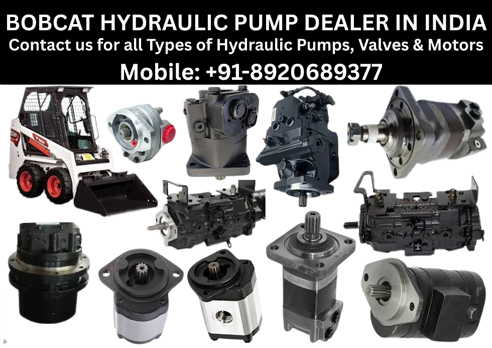 Bobcat Hydraulic Pump Dealer in India