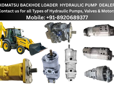 Komatsu Backhoe Loader Hydraulic Pump Dealer and Supplier