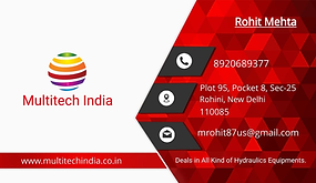 Business Card Rexroth Multitech India