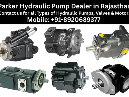 Parker hydraulic pump dealer and Supplier in Rajasthan