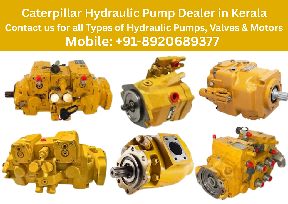 Caterpillar Hydraulic Pump Dealer and Supplier in Kerala