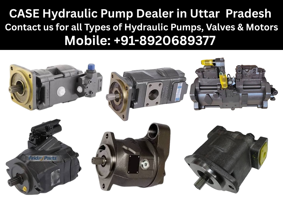 CASE Hydraulic Pump Dealer and Supplier in Uttar Pradesh