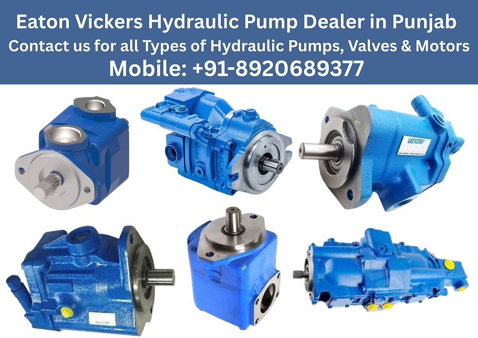 Eaton Vickers Hydraulic Pump Dealer and Supplier in Punjab