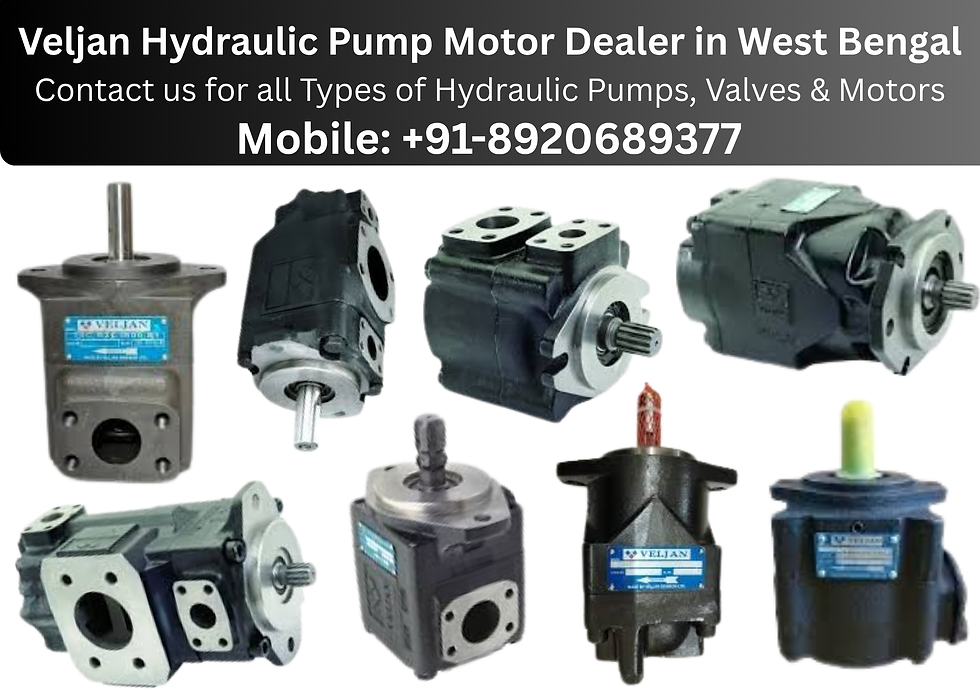 Veljan Hydraulic Pump Motor Dealer Supplier in West Bengal