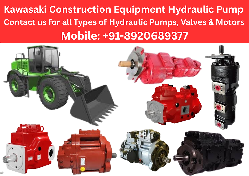 Kawasaki Industrial Machinery Hydraulic Pump Dealer and Supplier