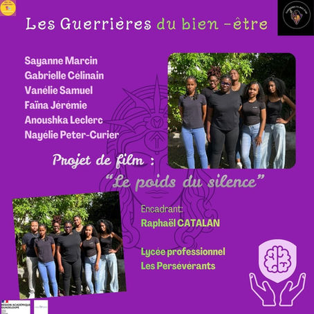 Présentation de l'équipe "Les Guerrières du bien-être "