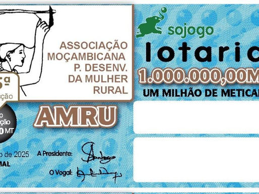 SOJOGO Homenageia AMRU na Sua 35.ª Extracção da Lotaria