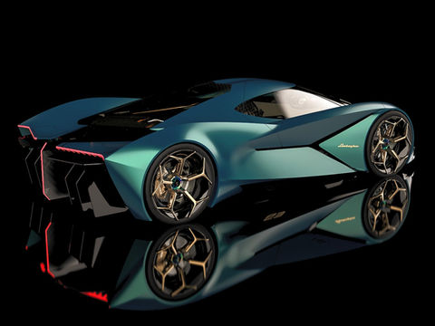 tamir mizrahi design futuristic sport lamborghini future three 3 seater
