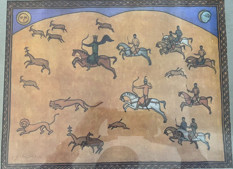 GEORGIAN KING HUNTING