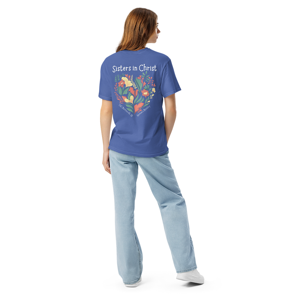 Thumbnail: Unisex garment-dyed heavyweight t-shirt