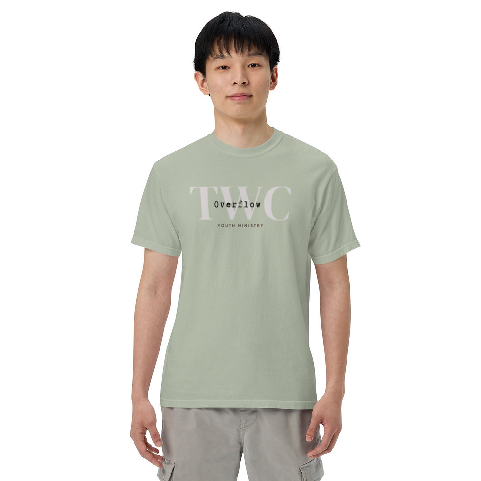 Thumbnail: Unisex garment-dyed heavyweight t-shirt