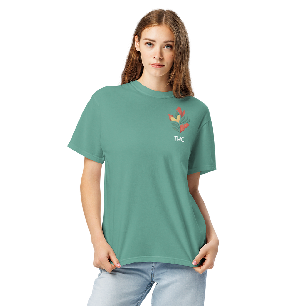 Thumbnail: Unisex garment-dyed heavyweight t-shirt