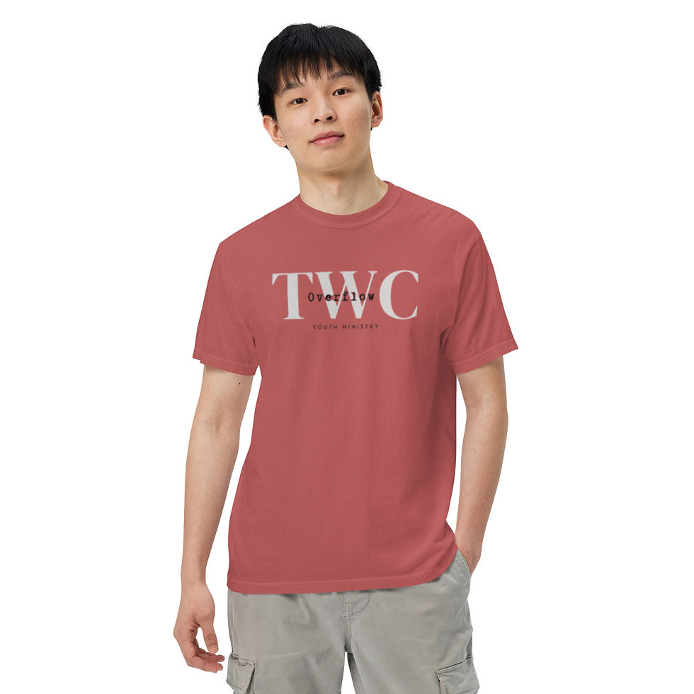 Thumbnail: Unisex garment-dyed heavyweight t-shirt