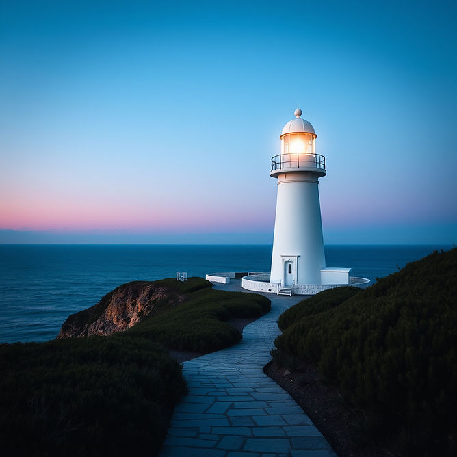 light house very beautiful view and a yellow light no house .jpg