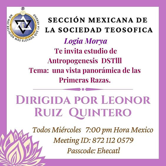LOGIA MORYA / ESTUDIO DE DOCTRINA SECRETA III
