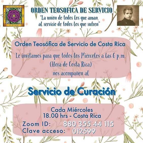 Servicio de Curación por la OTS de Costa Rica