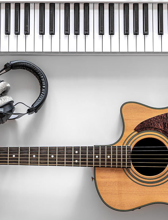 piano lessons, guitar lessons, voice lessons