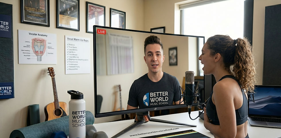The Vocal Gym: Why Singing Lessons Are Exactly Like Hitting the Weights