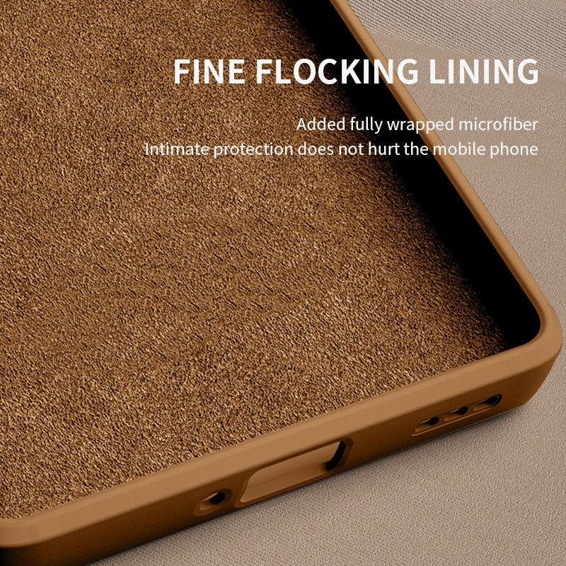 Thumbnail: Liquid Silicone Phone Case For Samsung Galaxy S22 S21 S20 S10 Ultra Plus 