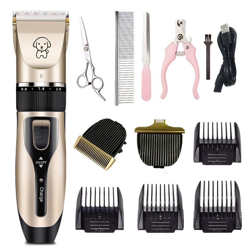 Thumbnail: Electric Pet Grooming Clippers! Cordless & Rechargeable For Grooming On The Go! 