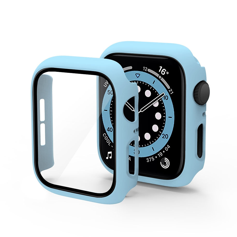 Thumbnail: Screen Protector for Apple Watch SE/6/5/4 38mm 45mm Case Bumper Frame
