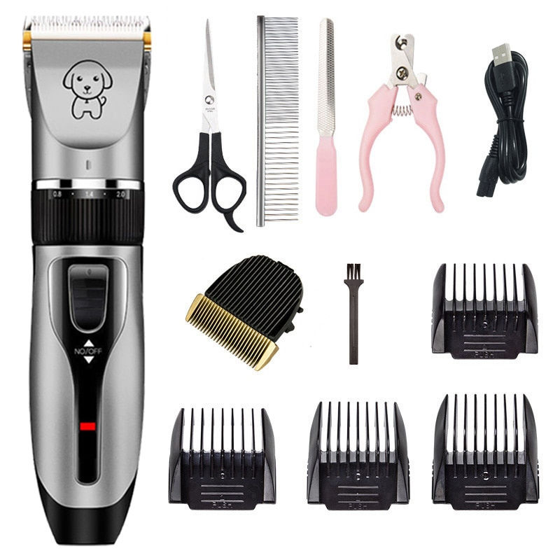 Thumbnail: Electric Pet Grooming Clippers! Cordless & Rechargeable For Grooming On The Go! 