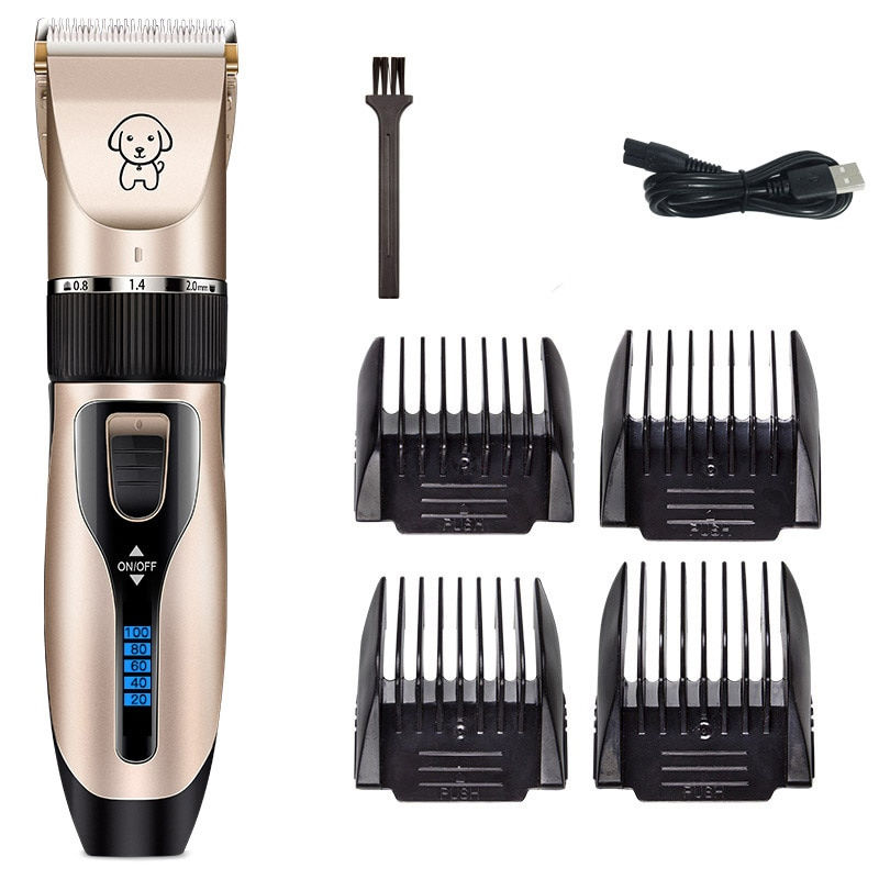 Thumbnail: Electric Pet Grooming Clippers! Cordless & Rechargeable For Grooming On The Go! 
