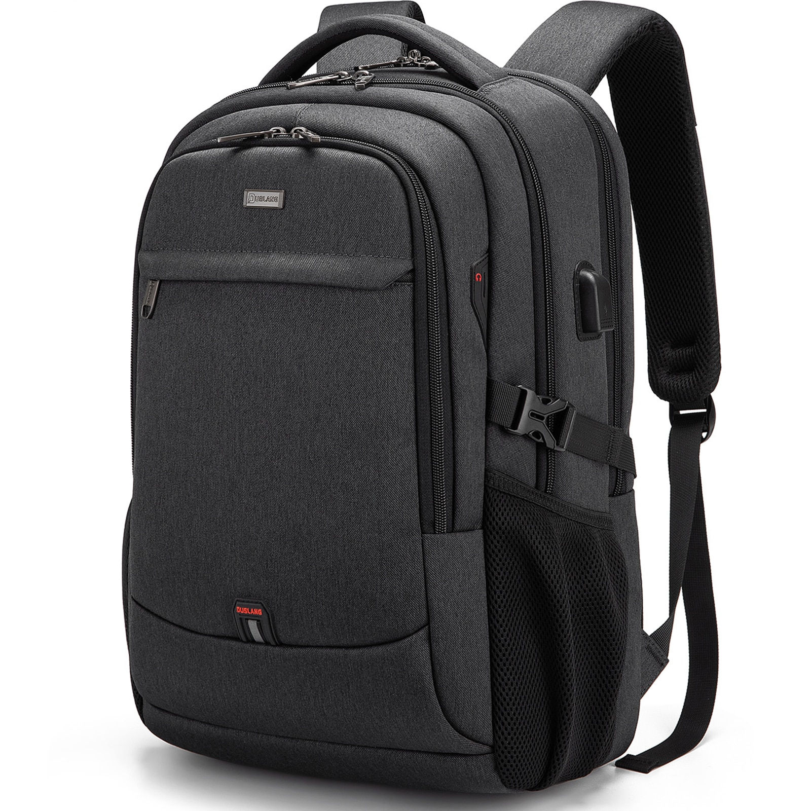 Water Resistant Unisex Business Backpack. Holds 15.6in Laptop! Great For Travel!