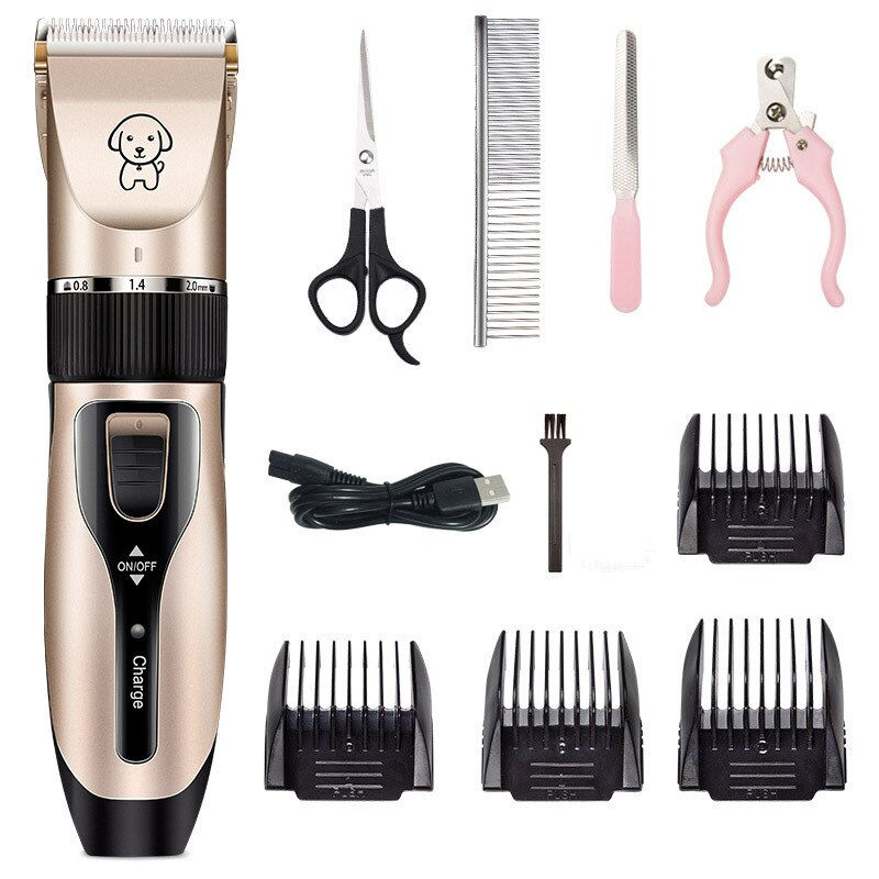 Thumbnail: Electric Pet Grooming Clippers! Cordless & Rechargeable For Grooming On The Go! 
