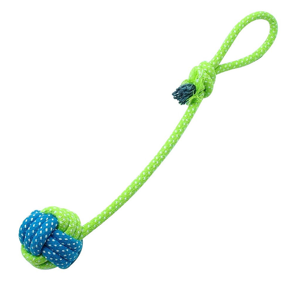 Thumbnail: Cotton Dog Rope Toy Knot Puppy Chew 