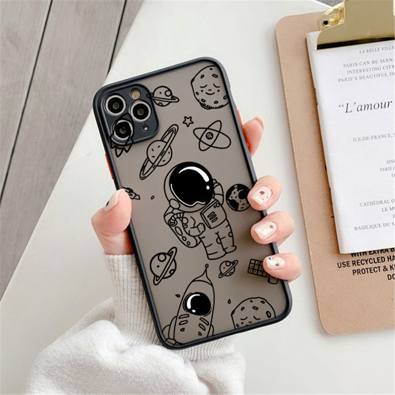 Thumbnail: Alien print Shockproof Case For iPhone models w/ Camera Protection Cover