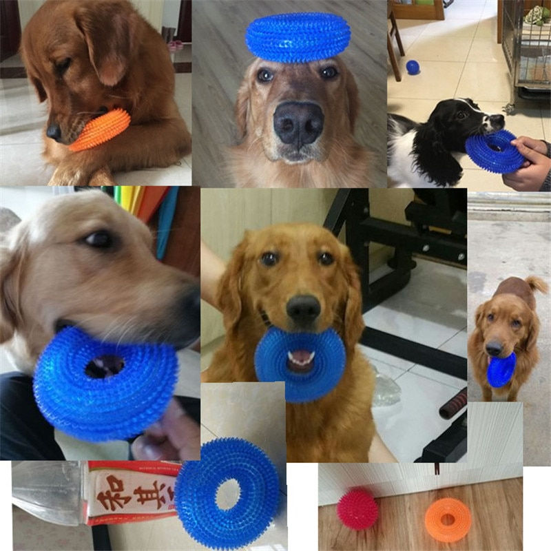 Thumbnail: Bite-Proof Squeaky Chew Toy For Large Dogs!