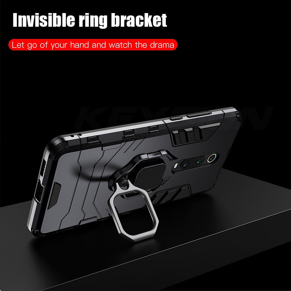 Thumbnail: KEYSION Shockproof Case For Redmi 9 K20 Pro Note 