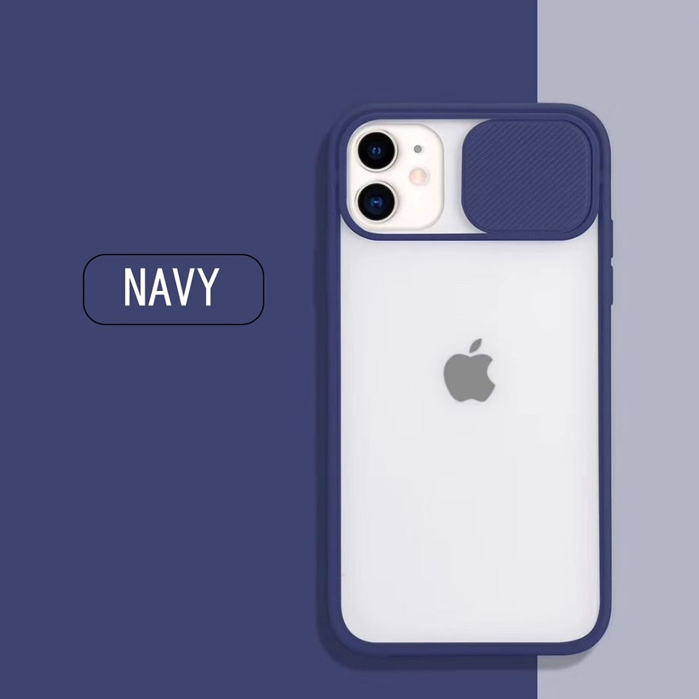 Thumbnail: Matte case w/ Slide Camera Lens Protection For multiple iPhone models!
