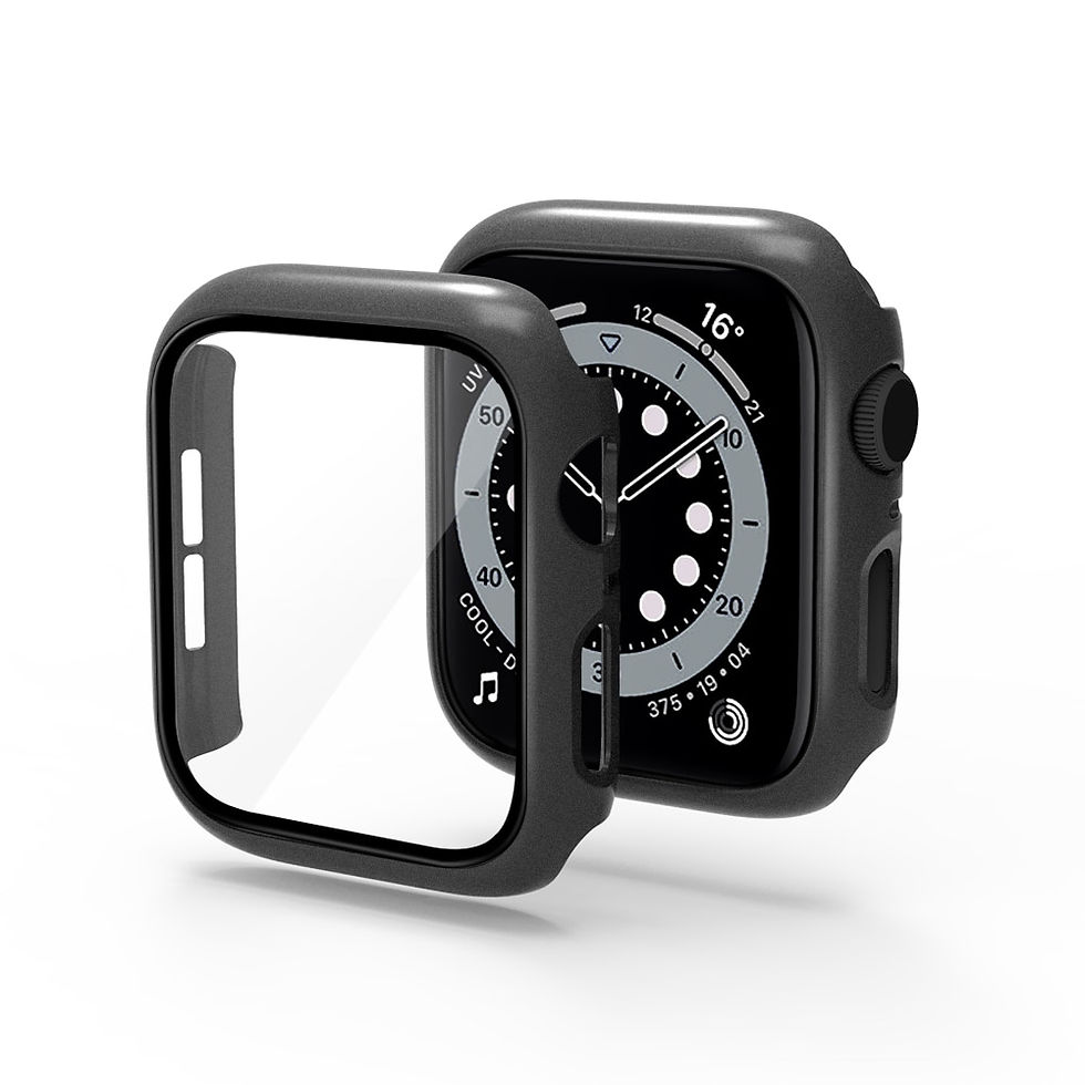 Thumbnail: Screen Protector for Apple Watch SE/6/5/4 38mm 45mm Case Bumper Frame