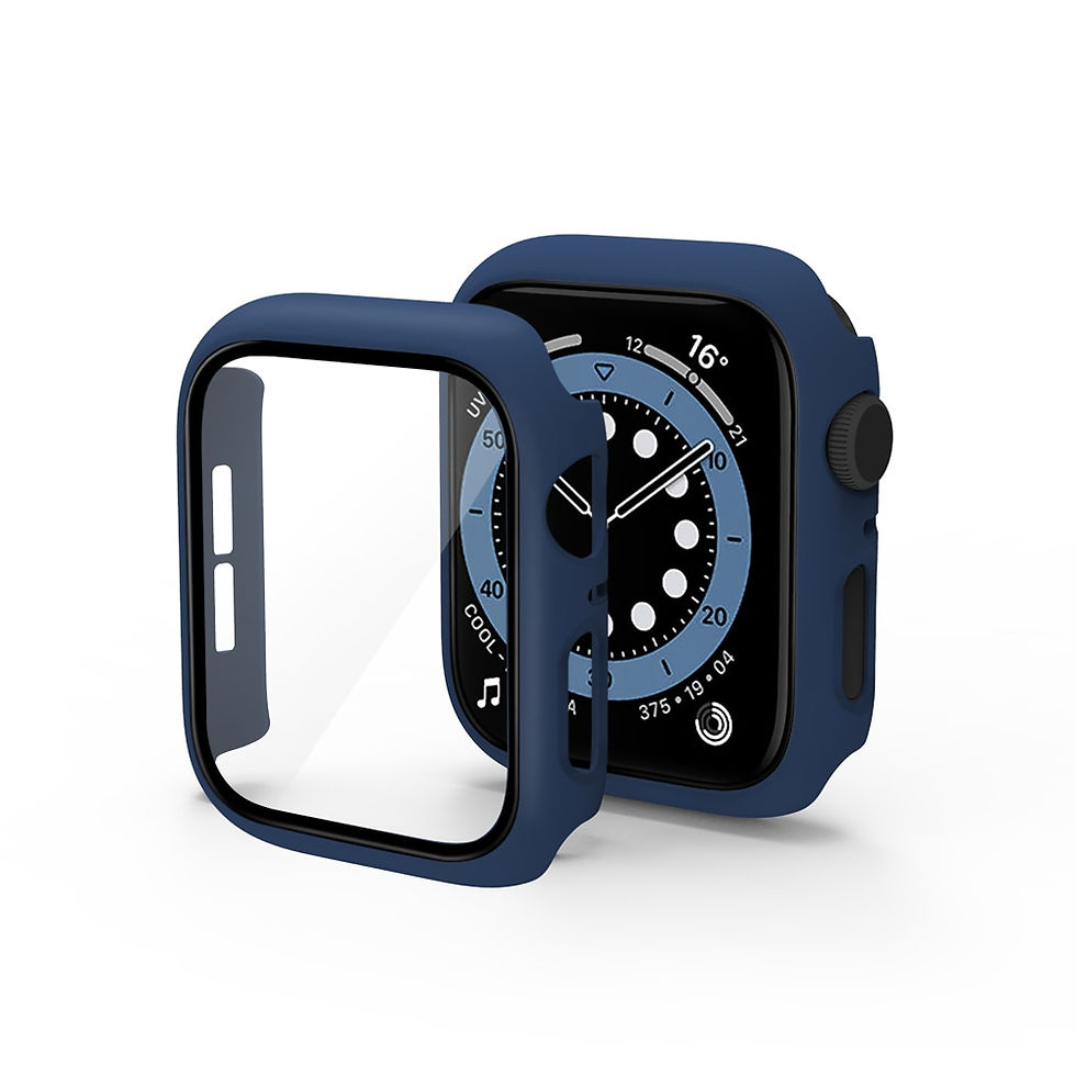Thumbnail: Screen Protector for Apple Watch SE/6/5/4 38mm 45mm Case Bumper Frame