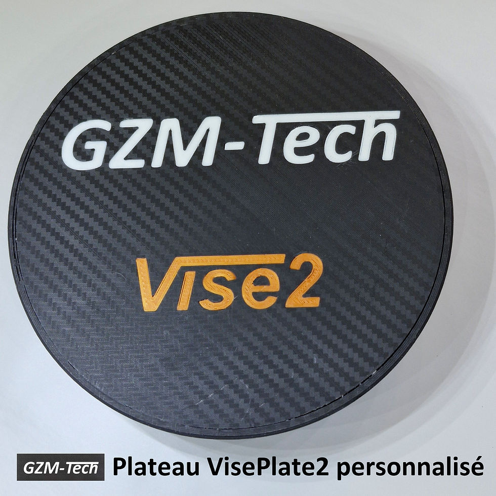 Forfait personnalisation texte simple pour VisePlate2