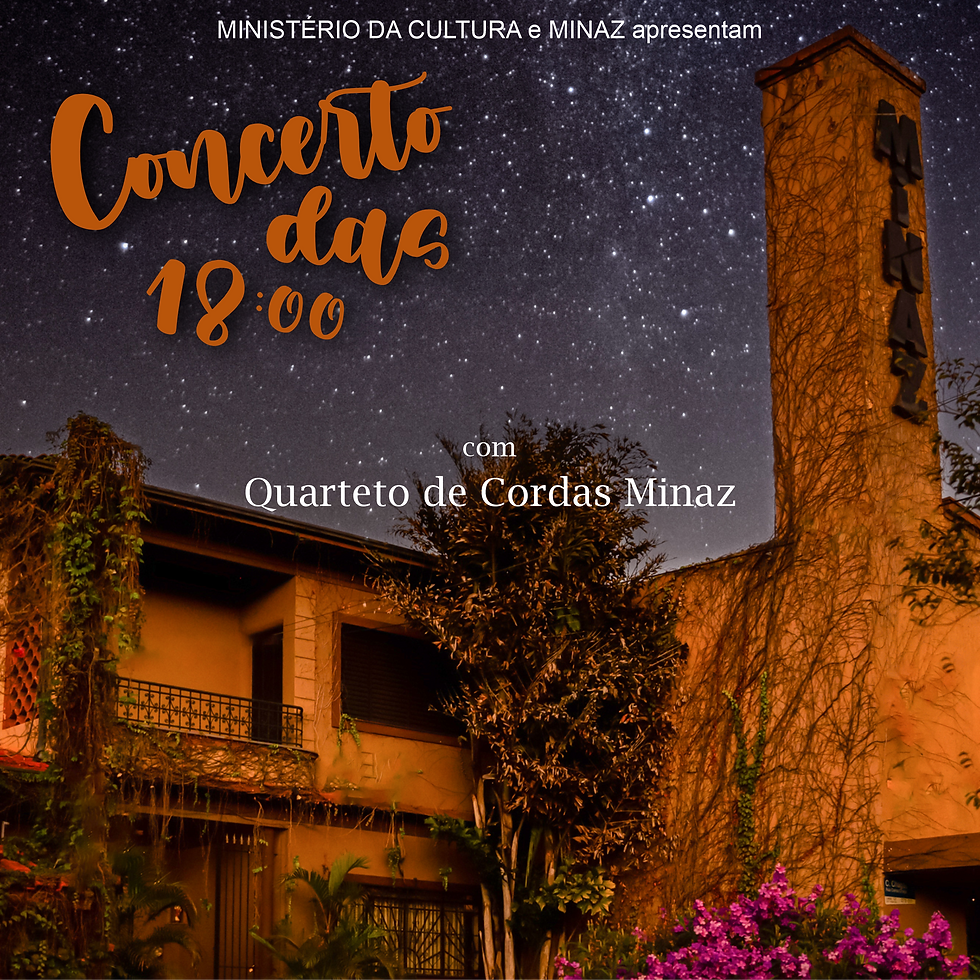 Concerto das 18: Quarteto de Cordas Minaz