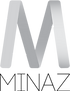 Logo preto e branco da Minaz