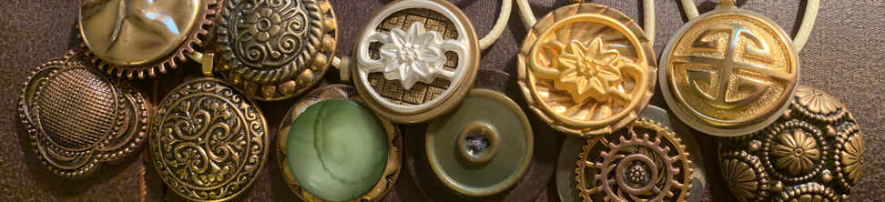 Old made New Button Jewelry