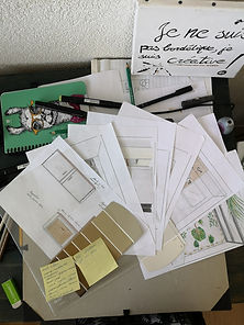 planches et croquis projet d'aménagement