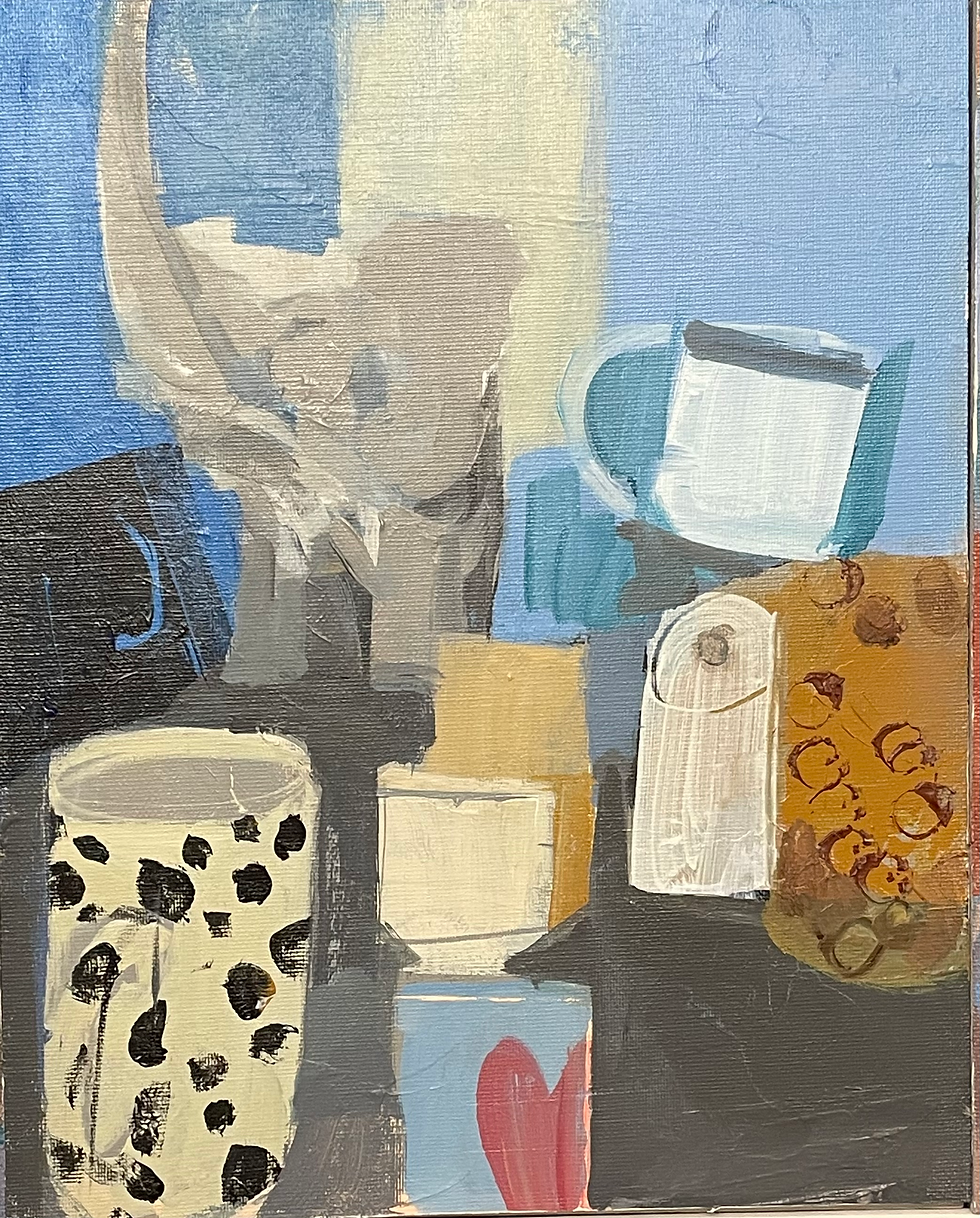 Thumbnail: Cathy Chin.   “ Prop House”.  16” X 18”